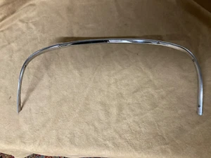 1956 Ford, 1957 Thunderbird dash cover stainless trim over gauge cluster - Picture 1 of 6