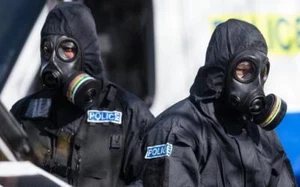 Survival Suit CBRN NBC Coverall DarkNavy Waterproof Remploy Swift Responder 3 - Picture 1 of 24