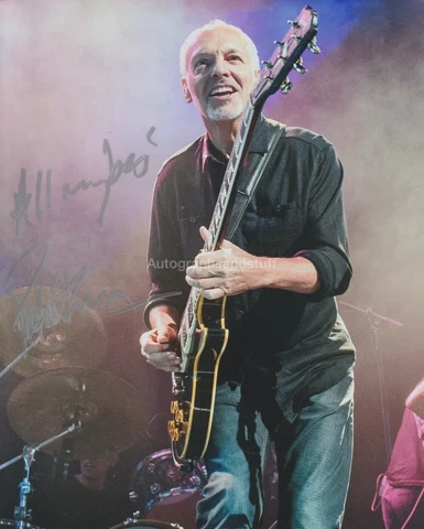 Peter Frampton HAND SIGNED 8x10 Photo, Autograph,  Humble Pie, The Herd Cover