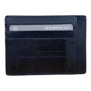 PIQUADRO BUSTINA IN PELLE PORTA 6 CARTE DI CREDITO con Sistema RFID PP2762S123 - Foto 1 di 2