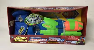 NEW NIB Super Soaker Max Infusion Helix Water Gun Blaster with Aqua Pack 52720 - Picture 1 of 3