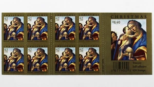 US Stamp, Scott #4359a, 2008 Madonna & Child Booklet, MNH, Face Value $8.40 - Picture 1 of 2