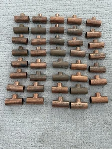 160 Cooper Fittinge, T-Stücke, Krümmer, Kupplungen, Straßenkrümmer, Adapter. Etc - Bild 1 von 24