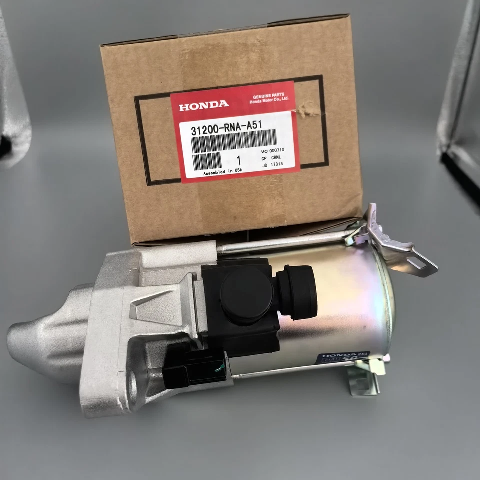 OEM Starter Motor Automatic Transmission 31200-RNA-A51 For 06-11 Honda Civic 1.8 Foto 1 de 4