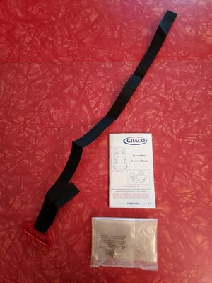 ISPB001BB Graco Booster Seat Replacement Shoulder Strap Belt Positioning Clip - Image 1 of 2