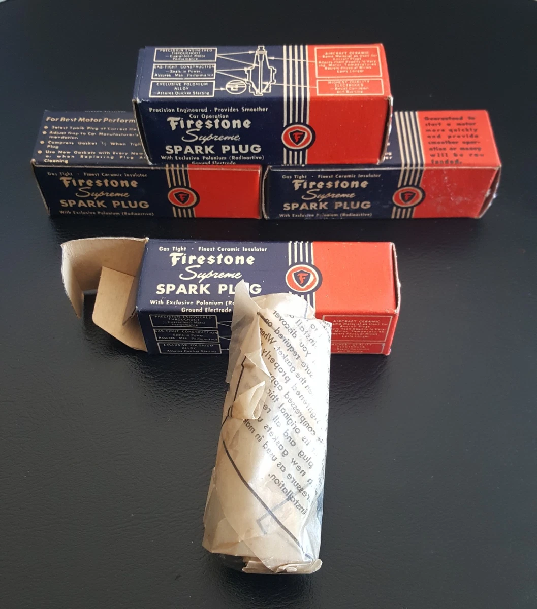 デッドストック、Firestone.spark  plag Firestone Polonium Spark Plug for sale | eBay