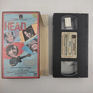 The Monkees Head - VHS - 1986 - Side Load - Shrink - Frank Zappa, Jack Nicholson - Picture 1 of 12