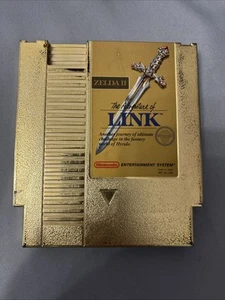 NES Zelda II The Adventure Of Link Authentic Gold Cartridge - Picture 1 of 3