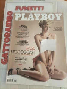 Playboy Nr. 3 mit Eva Riccobono-Branson-Alberoni + Poster 2009 Ed.Italiana Sehr gut - Bild 1 von 2