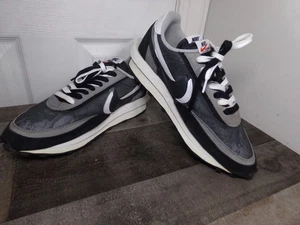 NIKE SACAI X LD Waffle Black BV0073-001 Size 10.5 *see description* - Picture 1 of 20