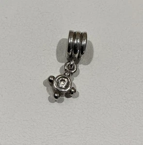 Rentner! Original Pandora Kompass Dangle mit Klar CZ #790235CZ - Bild 1 von 2
