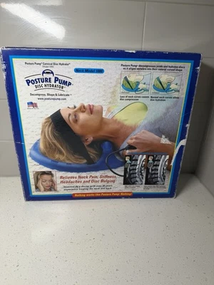 Bomba de Postura Cuello Disco Hidratador Terapia Columna Cervical Alivio del Dolor Modelo 1000 Foto 1 de 4