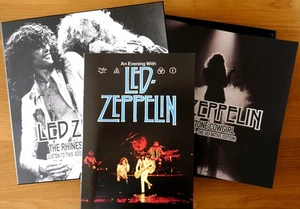LED ZEPPELIN - RARE LIVE INGLEWOOD 1977 - 4LP BOX SET - YELLOW COLORED VINYL - Picture 1 of 3