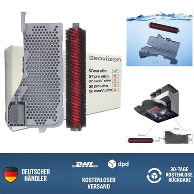 Wartungsbürste & Wasserfilter Assembly Zubehör Kompatibel mit Roborock S7 Max...