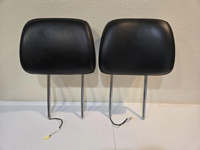 Dodge Durango 2011-2022 reposacabezas delantero conductor y pasajero reposacabezas negro OEM Foto 1 de 4