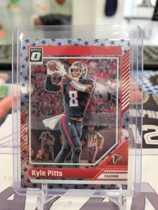 2024 Donruss Optic Blue Stars #11 Kyle Pitts - Atlanta Falcons KR - Foto 1 di 2