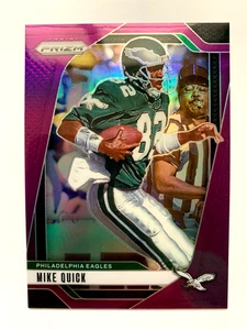 2024 MIKE QUICK PURPLE /125  PANINI PRIZM FOOTBALL EAGLES #238 - Picture 1 of 2