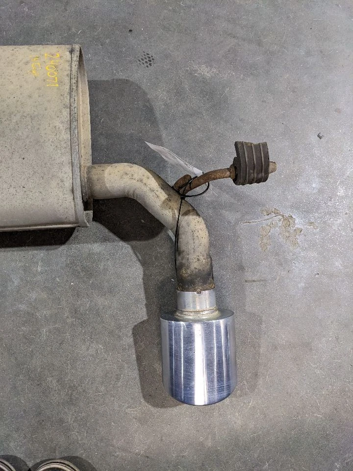 2011-2014 FORD EDGE FWD 3.7L CONJUNTO DE SILENCIADOR RESSONADOR DE ESCAPE TRASEIRO, OE 1177593 - Imagem 1 de 4