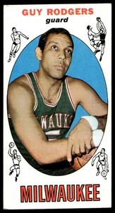 1970-71 Topps Guy Rodgers Milwaukee Bucks #38 A19 - Imagen 1 de 2