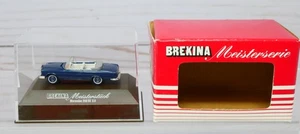 Brekina Masterserie, Mercedes 280 SE 3.5 Cabrio Convertible, Blue, 1/87 HO Scale - Picture 1 of 4