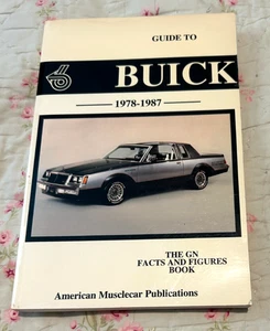 1978 - 1987 Buick Grand National Facts & Figures Book Ameican Musclecar 208 Pgs - Bild 1 von 4