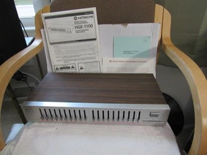 EQUALIZZATORE GRAFICO STEREO 10 BANDE MODELLO HGE-1100 MARCA HITACHI ANNI 90. FUNZIONA-GIAPPONE - Foto 1 di 17