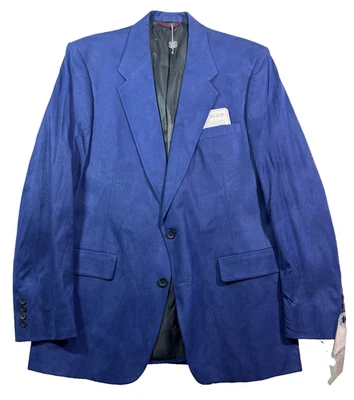 NUEVO Deadstock De Colección Christian Dior Ultra Gamuza Blazer Chaqueta Traje Deportivo Abrigo 44L Foto 1 de 4