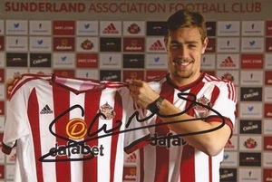 SUNDERLAND: SEBASTIAN COATES SIGNED 6x4 PORTRAIT PHOTO+COA - Picture 1 of 1