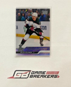 2023-24 Upper Deck Clear Cut Young Guns Rookie #211 Milos Kelemen