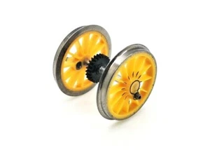 Hornby X7537 Genuine Spares Drive Wheel & Axle For Stephensons Rocket Loco NEW - Foto 1 di 1