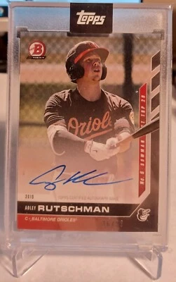 2019 Bowman Next AUTO 36/99 #T6A Adley Rutschman ORIOLES - Image 1 of 2