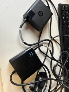 HP 1HE08AA#ABU USB-C - Power adapter - AC - 65 Watt - United Kingdom - for Pr... - Picture 1 of 2