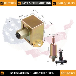 2.5-4 psi Low Pressure Electric Fuel Pump In-Line In-Tank 12V Gasoline Diesel US - Picture 1 of 12