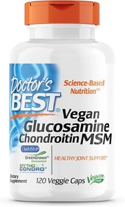 Doctors Best Vegan Glucosamine Chondroitin MSM Joint Health | 120 Veg Capsules - Picture 1 of 6