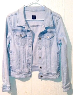 Chaqueta vaquera Jockey Person to Person para mujer de manga larga con botones talla XS Foto 1 de 4