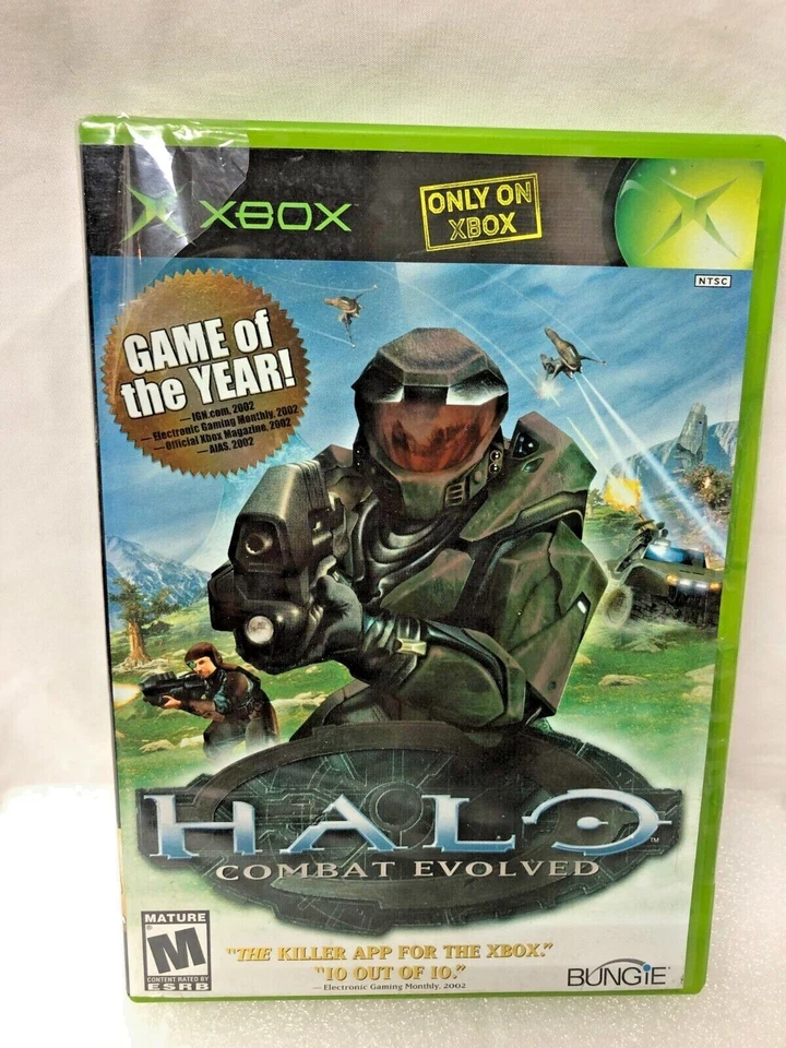 BRAND NEW    Halo: Combat Evolved (Microsoft Xbox, 2001)   PLEASE READ  - Image 1 of 4