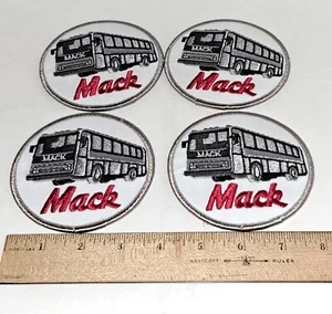 Parches Mack Bus - PARCHES MACK TRUCK BUS MUY RAROS Juego de 4 - Imagen 1 de 5