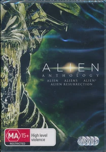 Alien Anthology Alien Aliens Alien 3 Resurrection 4-disc DVD NEW Region 4 - Picture 1 of 1
