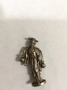 Ü Ei Figur Messing ( Pan Qiao Yun ) - Bild 1 von 2