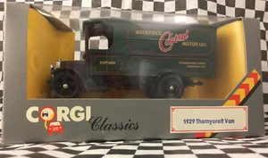 Corgi Classics 1929 Thornycroft Van C821 Die Cast Truck Model 1/43 Scale Vintage - Picture 1 of 4