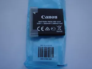 Original Battery Canon NB-11L 3.6V 680mAh 2.9Wh Genuine New Accumulator - Picture 1 of 2