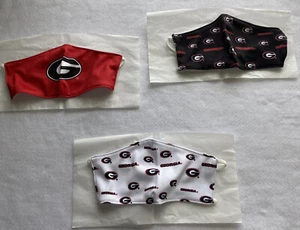 Georgia Bulldogs 3-Pack Fanatics Face Mask NCAA 100% Polyester - Football - Bild 1 von 8