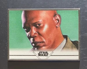 Mace Windu 2021 Star Wars Stellar Reproduction Sketch Jason Davies /100 #84 - Picture 1 of 3