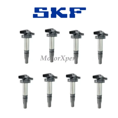 8 pcs 4526466 OEM SKF Ignition Coils for Jaguar Land Rover XF S-Type XJ8 XJR - Image 1 of 2