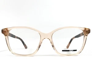 Alexander McQueen Eyeglasses Frames MQ0240OP 003 Nude Havana Cat Eye 51-16-140 - Picture 1 of 11