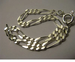 Bijoux Femme Bracelet Cheval 1-3 Rolot & Lemasson 3 mm Argent 925 18 cm - Picture 1 of 2