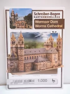 Schreiber-Bogen Wormser Dom 1:300 Modellbaubogen Kartonmodell Kathedrale - Bild 1 von 2