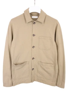 UNIQLO Jacket Men's SMALL Overshirt Work Patched Pockets Button Up - Picture 1 of 8