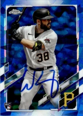 2021 Topps Chrome Sapphire Will Craig RC Auto Pittsburgh Pirates #US237 Signed - Image 1 of 2