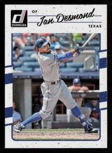 2017 Donruss Ian Desmond #160 Texas Rangers Baseball Card - Picture 1 of 2